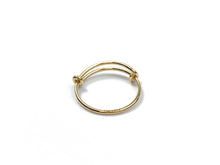 Beautiful 14KGF adjustable ring , 14K gold filled , Sku#4051655