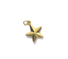 14KGF star charm , 14K gold filled , Sku # GF / CR6 / ST / D