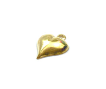 Beautiful 14KGF heart charm , 14K gold filled , SKU # 400C38