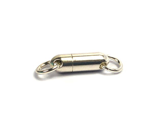 Silver magnetic clasp , SKU 5001502R