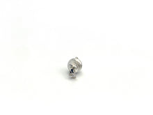Multi-cut Brad Clasp w/ Extra Ring (rhodium) , Sku#5103564D25R2