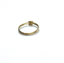 14LGF double knot ring , 14K gold filled , Sku #405K2R6