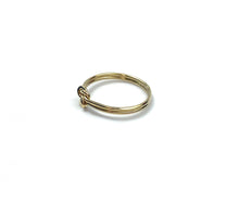 14KGF double knot ring , 14K gold filled , Sku #405K2R5
