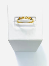 14KGF bezel stacking ring , 14K gold filled , Sku# 4020B4R6