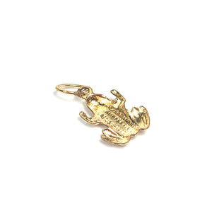 14KGF frog charm , 14K gold filled , Sku # 1857-C