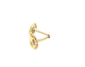 Stunning 14KGF rose stud earring , 14K gold filled ,SKU # 1026-4