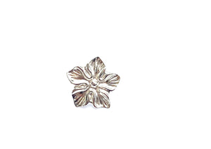 Sterling Silver Flower Stud Earrings , Sku#1159-5