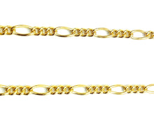 22” Figaro 14K Gold Filled Chain , Sku#S7031CLC