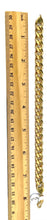 14KGF 8.5” 9mm Curb Chain Bracelet, 14KGF, 14K Gold Filled, 14K Gold Fill, Sku:SM94LC-8.5
