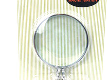 Pendant magnifier , silver plated steel chain , SKU# MG105S
