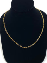 2.5mm Course Line Elongated Cable Chain, 14K Gold Filled, Sku: S2505L