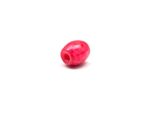 Cranberry jade bead, SKU#A50