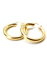 14K gold filled hoop earrings, SKU# 200 C 2 GF