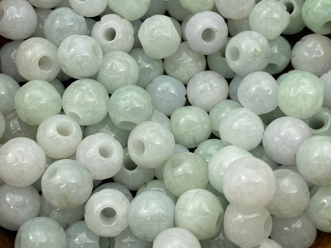 Natural Jade Beads , Sku#JP20