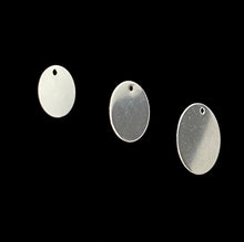 Silver Round Disc 1.2mm Hole
