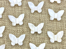 Mother Of Pearls Butterfly Beads, Mother Of Pearl Beads, Sku#M57