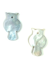 Mother Of Pearl Owl Shell, Sku#M257