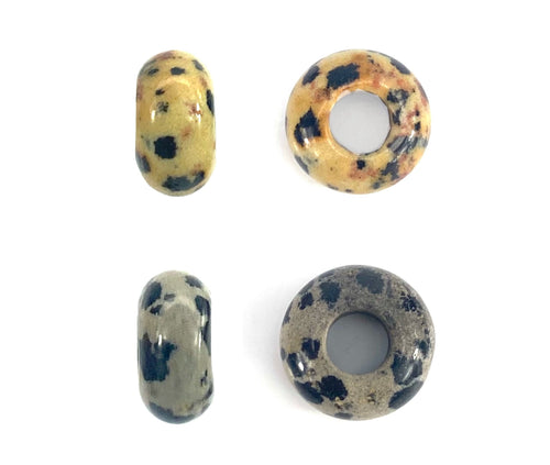 Jade Donut Beads, Sku#BG59