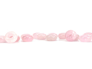 Dyed Pink Donut Jade Beads, Sku#BG82