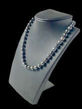 Tahitian pearl necklace w/ 14KGF and sterling silver clasp, SKU# 11139