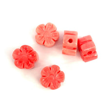 Mother Of Pearl Flower Beads, Sku#M687