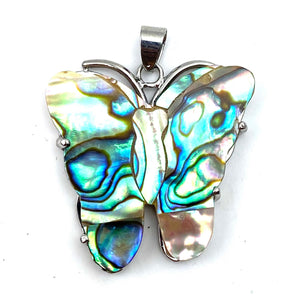 Butterfly abalone mother of pearl pendant, SKU#M811