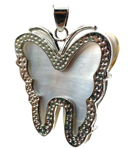 Butterfly abalone mother of pearl pendant, SKU#M811