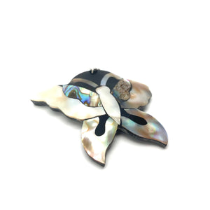 Butterfly Abalone Mother of Pearl Pendant SKU:M809