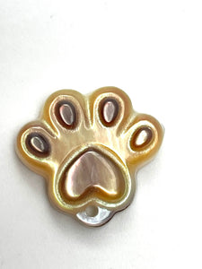 Mother of Pearl paw print