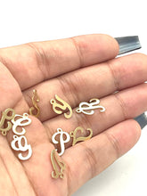 14K Solid Gold Initials / Letters