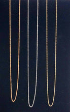 14k Gold Baby Rope Chains 16", 18”,20”,22” 14k Yellow Gold, White Gold & Rose Gold
