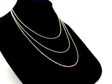 Solid 14K Rose Gold Baby Rope Chain