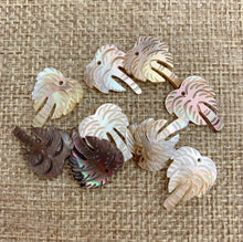 Mother of Pearl Palm Tree Charms
