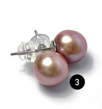 Stunning Edison pearl stud earrings, SKU# 3006