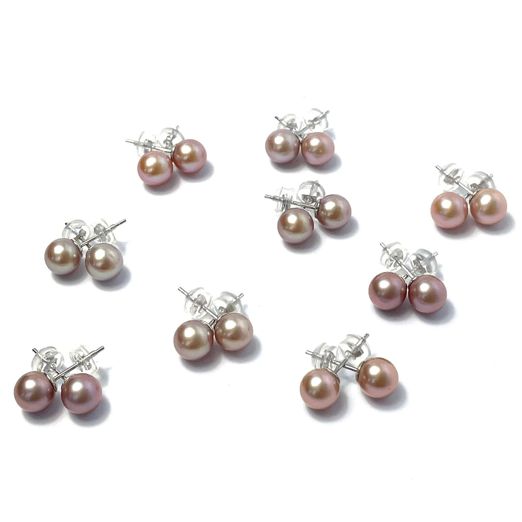 Edison pearl stud earrings, SKU# 3008