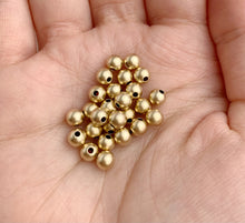 14k Gold Filled 5mm Sandblast Bead