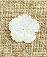 Mother of Pearl Flower Charm Sku#M77
