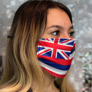 Hawaii State Flag Face Mask