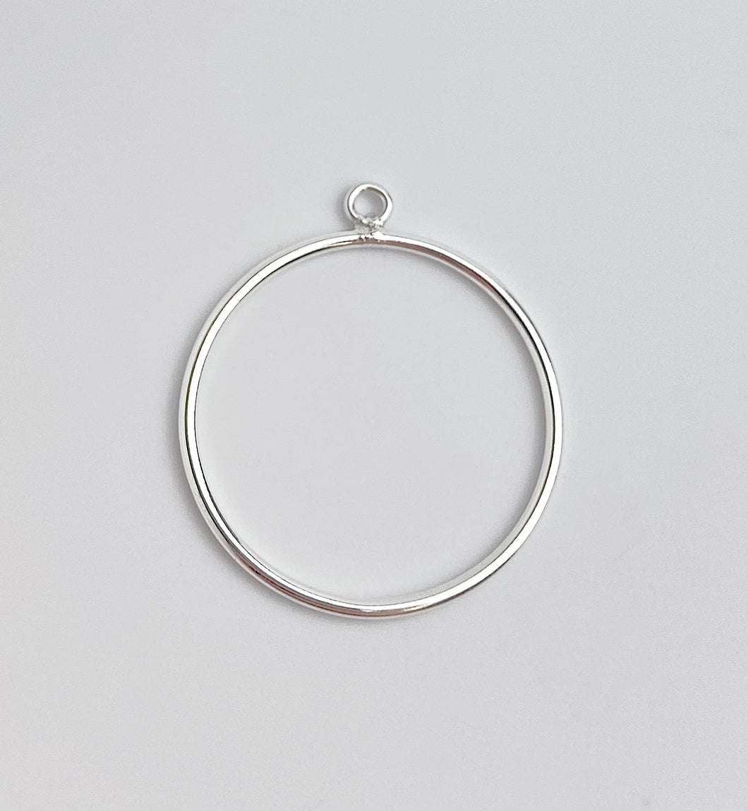 Round Drop w/Closed Jump Ring