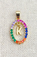 Gold Plated “k” Initial Pendant