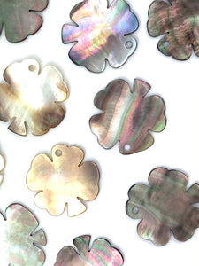 Mother Of Pearl Clover Shell, Sku#M307