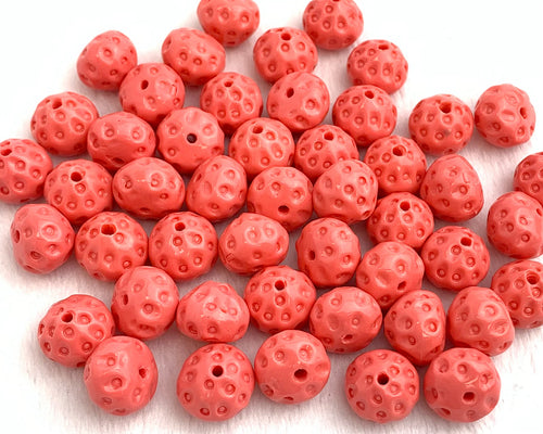 Mother of Pearl Strawberry Bead Sku#M699