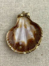Gold Plated Shell Charm