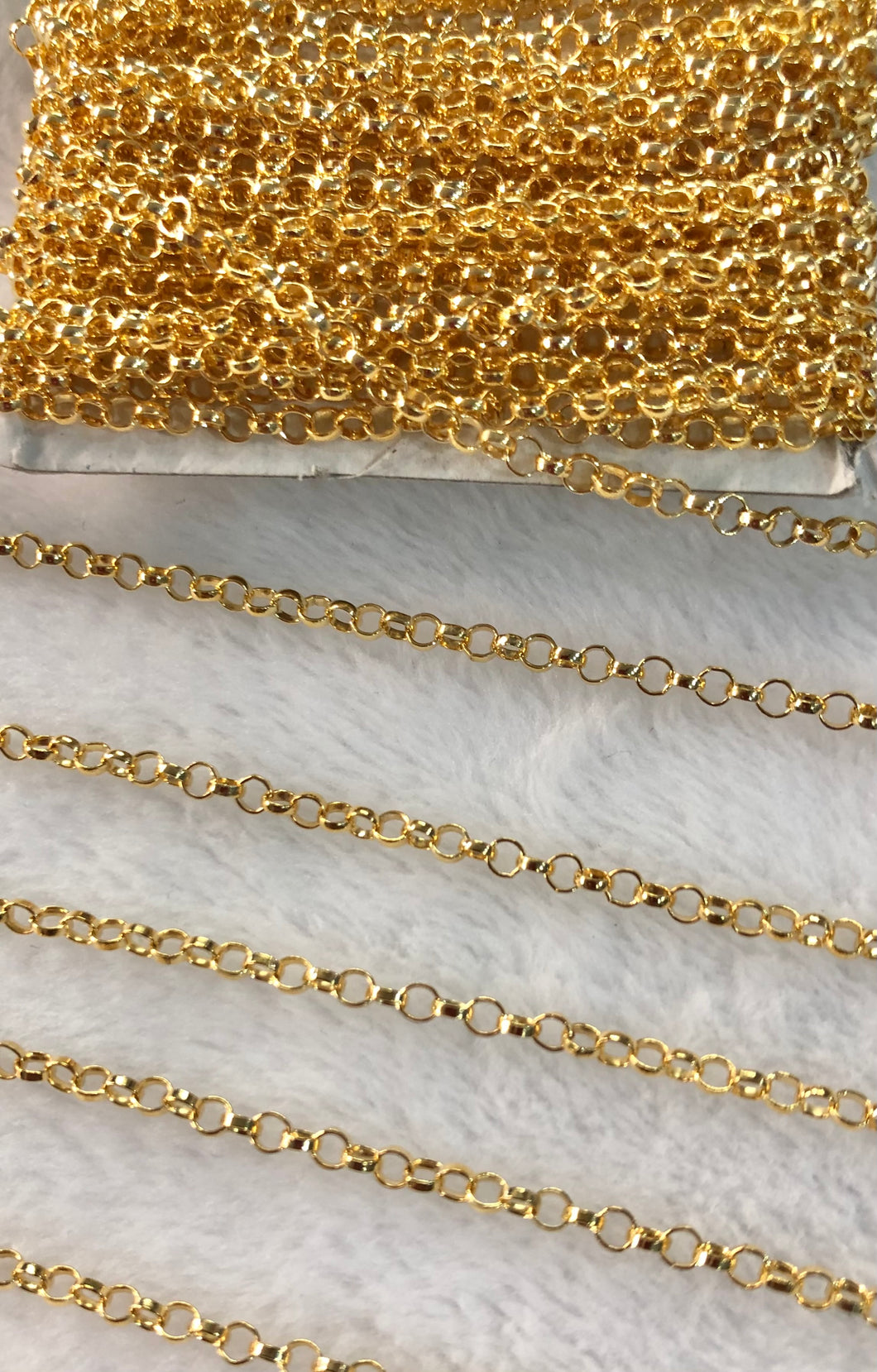 14K Gold-filled Heavy Rolo Chain