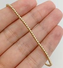 14k Gold Filled Beaded Stretchy Bracelet
