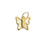 14KGF Butterfly Charm 2074-C