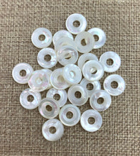 Mother of Pearl Donut Beads