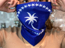 Chuuk State Flag Face Mask, Neck Gaiter, Scarf, etc