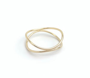 Gold Filled Wave Ring