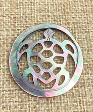 Mother of Pearl Turtle Charm